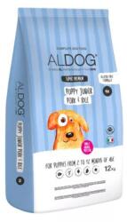 Aldog Puppy-Junior Mini Pork 12 kg kutyatáp + Ajándék 6 db konzerv és 3 kg száraztáp