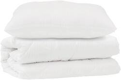 vidaXL Takaró szett párnával 2 pcs Fehér Mikroszálas 3376861 (3376861)