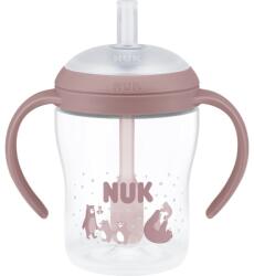 Nuk Perfect Match Bear biberon cu pai 8m+ 150 ml
