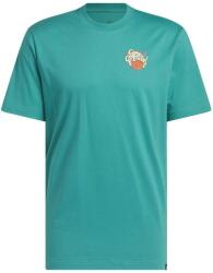 Adidas Novelty Tee 2 JX1743 Férfi Póló, Türkiz, XS (JX1743-XS)