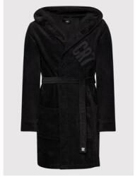 Cristiano Ronaldo Férfi fürdőköpeny, Cristiano Ronaldo, 209649246, Pamut, 2XL INTL, Fekete (0000209649246_XXL)