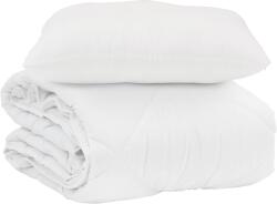 vidaXL Nyári Takarmány párnával 2 pcs Fehér Mikroszál 3376455 (3376455)