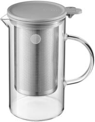 BUYDEEM Ceainic cu infuzor BUYDEEM CD2002, 800 ml, Otel inoxidabil, Design elegant, Gri (CD2002/A1)