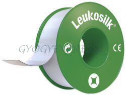 Leukosilk 2, 5 cm x 5 méter Kötésrögzítő selyem ragtapasz