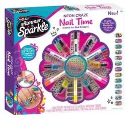 CRA-Z-ART Shimmern Sparkle: köröm díszítő készlet-graffiti