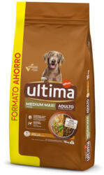  Affinity Ultima 18kg Ultima Medium/Maxi Adult csirke & rizs száraz kutyatáp 15kg+3kg ingyen