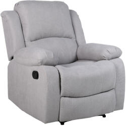  Pihentető fekvőszék, világos szürke szövet, ASKOY NEW