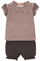 DIRKJE 2 részes szett kr. nadrág 80 Smokey Pink+Csíkos+Smokey Grey