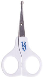 CANPOL BABIES Kerek hegyű olló, fehér