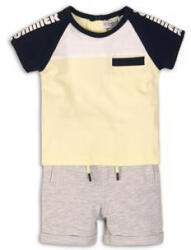 DIRKJE 2 részes póló szett C-SO SUNNY SUMMER IS HERE! 68 Sárga-Szürke