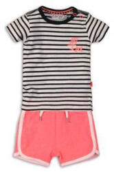 DIRKJE 2 részes C-SO Joyful LETS ROCK 68 White / Black-Pink szett