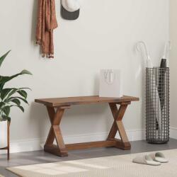 vidaXL pad Természetes 85 x 35 x 47 cm Tömör újrahasznosított fa (42012400)