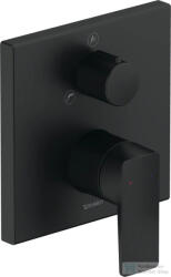 Duravit MANHATTAN falsík alatti kád/zuhany csaptelep alaptest nélkül, matt fekete MH5210012046 (MH5210012046)