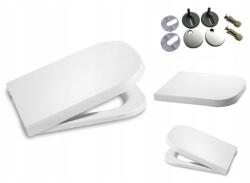 MKW Wc Ülőke Lassan Záródó Fém Zsanérokkal, Kipattintható, Roca Gap-hez (ROCA GAP)