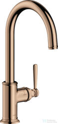Hansgrohe Axor Montreux konyhai csaptelep, polírozott vörös arany hatású 16580300 (16580300)