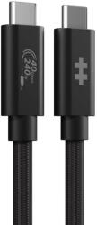 HYPER HyperDrive Next USB kábel USB4 Gen 3x2 1, 2 M USB C Fekete (HD6500BKGL)