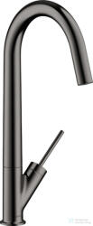 Hansgrohe AXOR STARCK egykaros mosogató csaptelep DN15, polírozott fekete króm 10822330 (10822330)