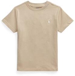 Ralph Lauren gyerek pamut póló - bézs 124-134 - answear - 19 990 Ft