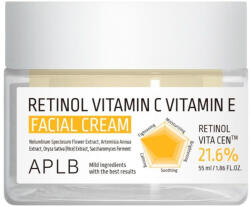 APLB - Retinol Vitamin C Vitamin E Facial Cream - Hidratáló krém retinollal és c-vitaminnal - 55ml