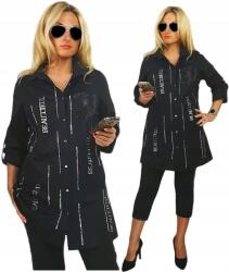  Originális Pamut Fekete Női Ingtető 42 XL