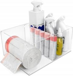 CE Akril tisztítószer tároló nyílás szemeteszsákok számára (X0020WAR9D)