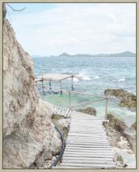 Art Galéria Elbújás a világ elől - keretezett vászonkép