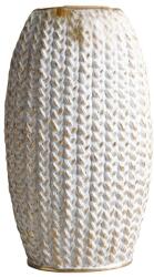 Art Galéria Fehér fonatos magas - váza