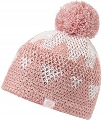 Ziener Gyerek téli sapka Ziener ILMI Junior Uni rózsaszín, pomponnal (212170.153.S)