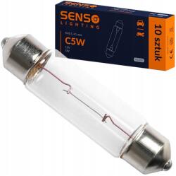 Senso Izzó Senso C5W 12V 5W 41mm SV8.5 E4 Jóváhagyású Cső