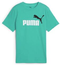PUMA ESS 2 Color No. 1 Logo junior gyerek póló, aquatic türkiz-fehér-fekete, S25 (68577859)