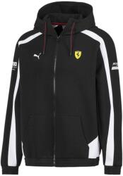 PUMA Ferrari férfi kapucnis pulóver fekete-fehér 2020 (59614502-XXL)