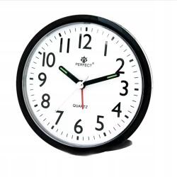 Perfect Ébresztőóra Kvarc Fekete Ébresztő Háttérvilágítás Perfect 4 Elem (2829 Czarny)