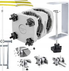 CE Esernyőtartó Állvány Többfunkciós Kültéri Univerzális Állítható Állvány (X0021EAL37)