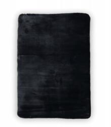 Multi-Decor Plüss szőnyeg "rabbit" 60x100cm, puha fekete nyúlszőrme (60 RAB -czarny)