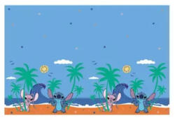 Disney Lilo és Stitch, A csillagkutya Angel Party műanyag asztalterítő 120x180 cm Nr1