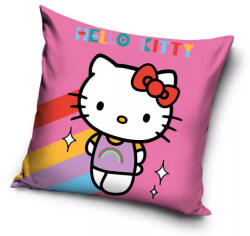Disney Hello Kitty Rainbow velúr párnahuzat 40x40 cm Nr1