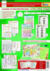 STIEFEL Tanulói munkalap csomag, 5 munkalap, 1 alátét, filc, STIEFEL "II. osztály (VTMCS02U) - onlinepapirbolt