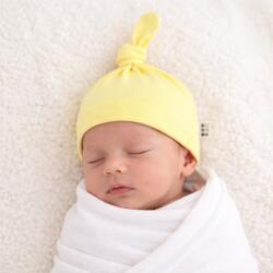 SuperBaby Caciulita galbena tip piticot