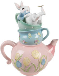 Clayre & Eef Decoratiune Paste polirasina multicolora 28x19x34 cm (6PR5232)
