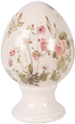 Clayre & Eef Ou Paste decorativ ceramica multicolora Ø 9x14 cm (6CE2401S)