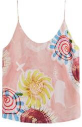 Scotch & Soda Top Jersey Woven Tank U9A00723T SCU644 abstract sun pink