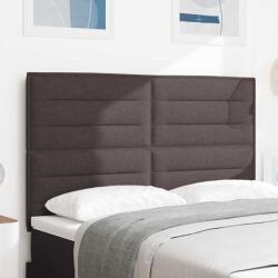 vidaXL Облегалка за глава Тъмен кафяв 160 cm текстил (3337694)