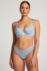 Hunkemoller Hunkemoller, Csipkés és hálós bugyi, Pasztellkék, M (206295-CLEAR-SKY-M)