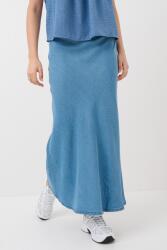 Only Only, Hosszú lyocell farmerszoknya, Púderkék, XS (15338281-MEDIUM-BLUE-DENIM-XS)