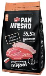 Pan Mięsko PAN MIĘSKO Borjúhús pulykával kutyák számára, száraz táp (M) 9 kg