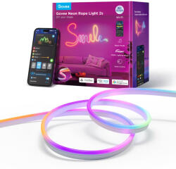 Govee Neon LED Szalag - 4m RGBIC (GOVH61D4C01)