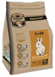 marka niezdefiniowana Natural-Vit Korona Natury Teljes értékű takarmány nyulaknak 10 kg