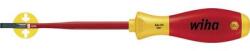 Wiha VDE egyenes csavarhúzó, penge: 5, 5 x 125 mm, DIN 7437, DIN 5264, DIN ISO 2380, Wiha SoftFinish 35391 (35391) (35391)