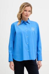 Tommy Hilfiger pamut ing - kék 38 - answear - 47 890 Ft