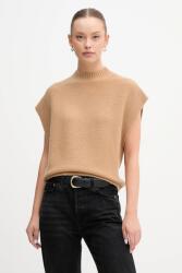 Benetton mellény gyapjúkeverék - zöld M - answear - 20 990 Ft